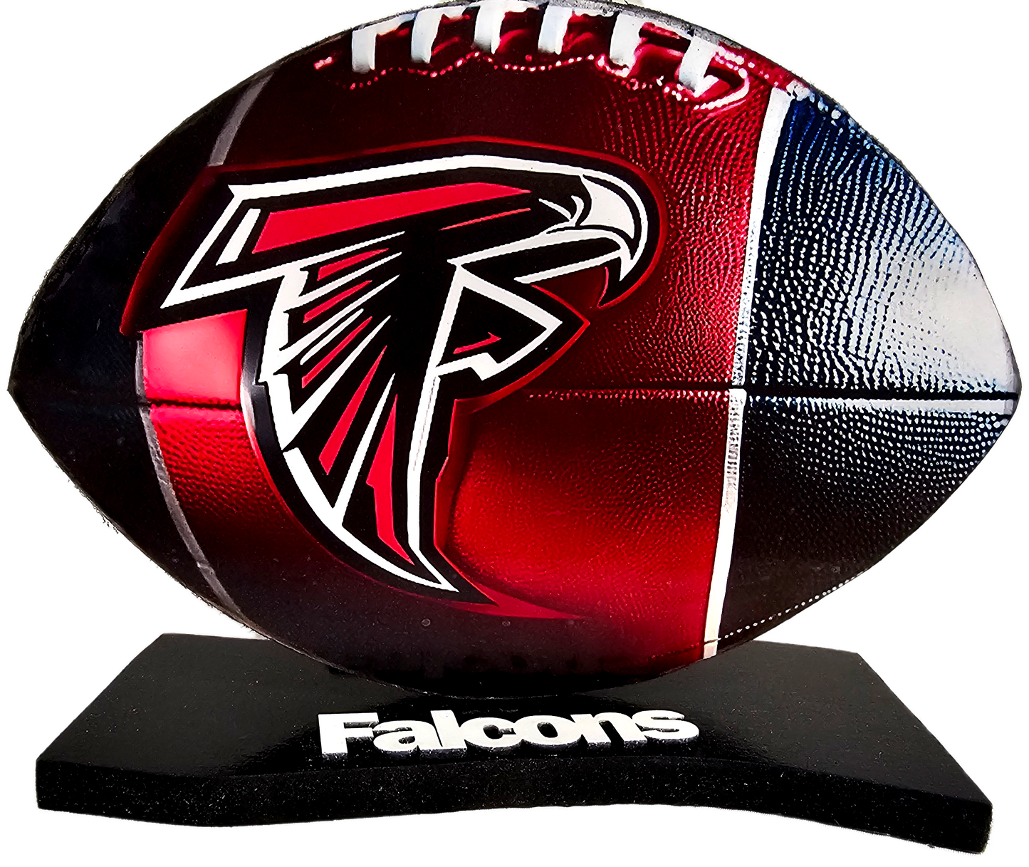 Falcons football stand up centerpiece shelf sitter
