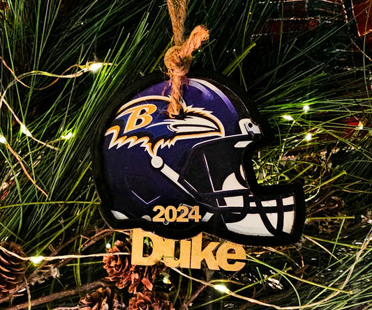 Personalized Ravens Ornament