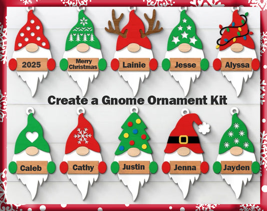 Create a Gnome Ornament Kit